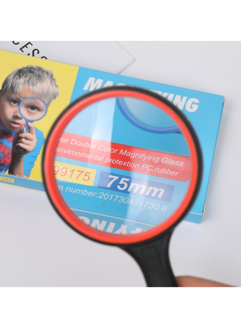 4 Pcs Handheld Reading Magnifier For Reading Book, Newspaper, Map - Image 3