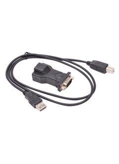 Bafo USB to Serial DB9 Adapter with Windows 10 Support black