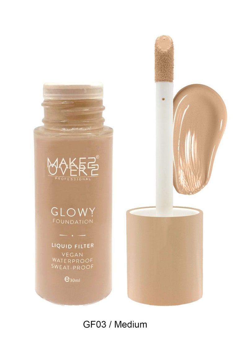 ميك اوفر22 كريم اساس فلتر قلوي من ميك اوفر22-Medium GF03 - Image 1