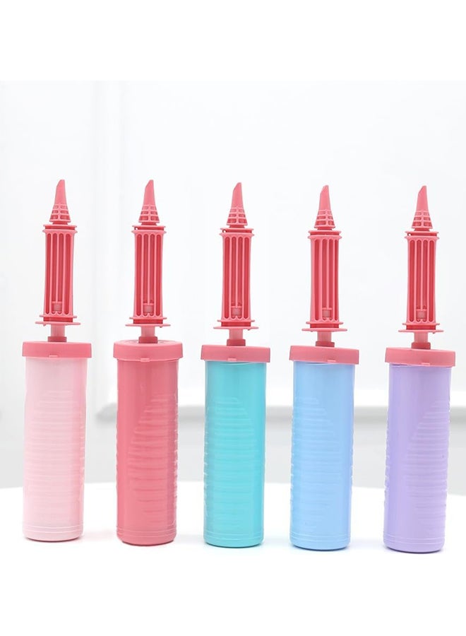 Goldedge 1 x Green Balloon Pump,Inflator Balloon Pump Hand for Balloon Arch Kit,Confetti Foil,Party Balloons,Double Action Inflator for Fitness,Yoga Ball - Image 4