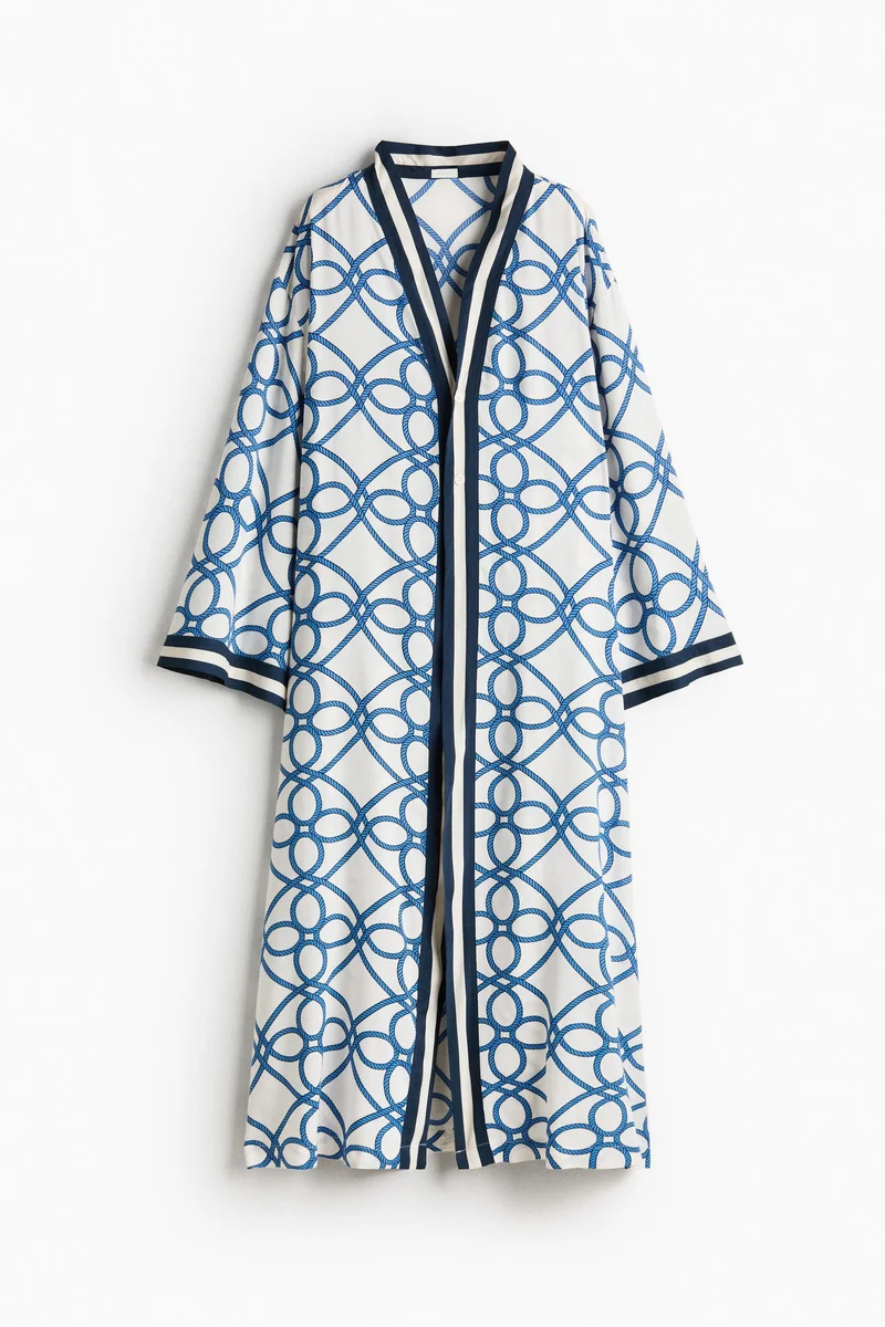 H&M Printed beach kaftan