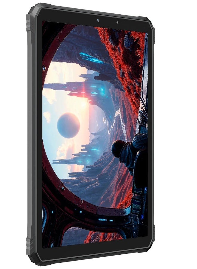 بلاكفيو تابلت أكتيف 5 8.68" بمعالج يوني سوك T615 ثماني النواة 8+128GB بطارية 6600mAh 4G متين - أسود - Image 4