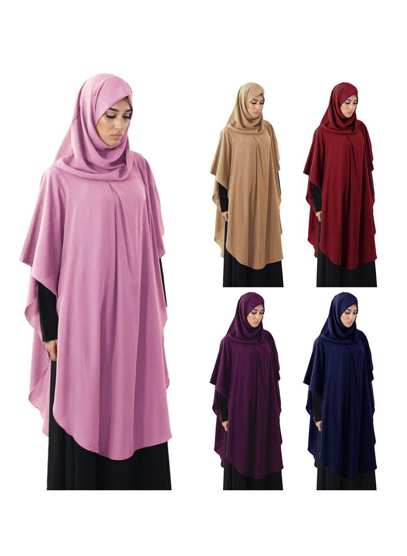 Long Sleeves Hijab Beige - Image 2