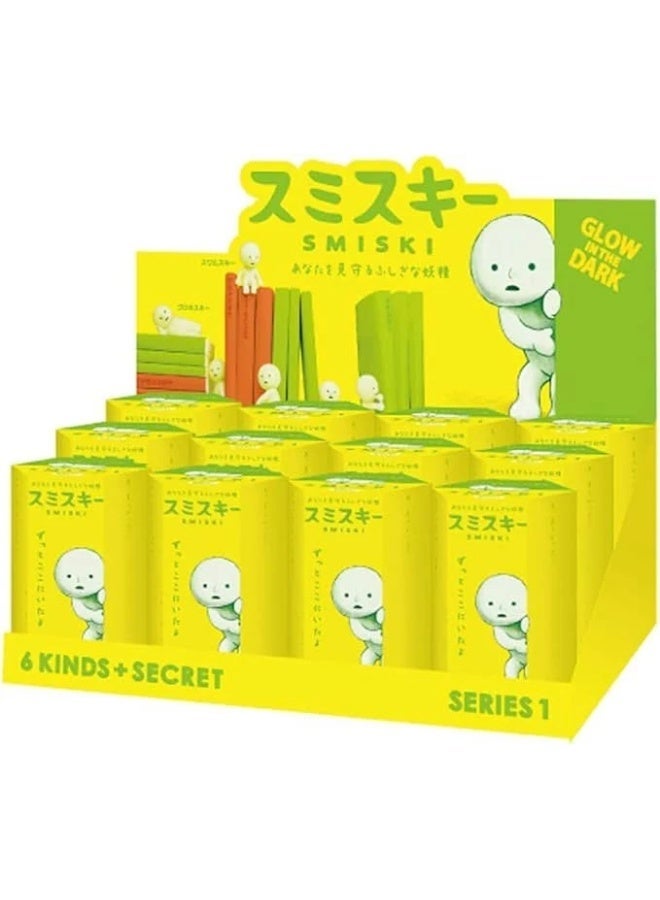 Smiski Series 1 Collectible Figure - Glow-in-the-Dark Original Mystery Blind Box Cute Desk & Room Décor - Image 5