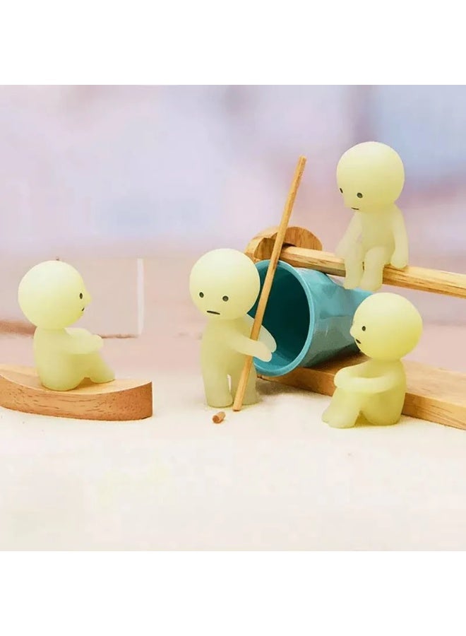 Smiski Series 1 Collectible Figure - Glow-in-the-Dark Original Mystery Blind Box Cute Desk & Room Décor - Image 2