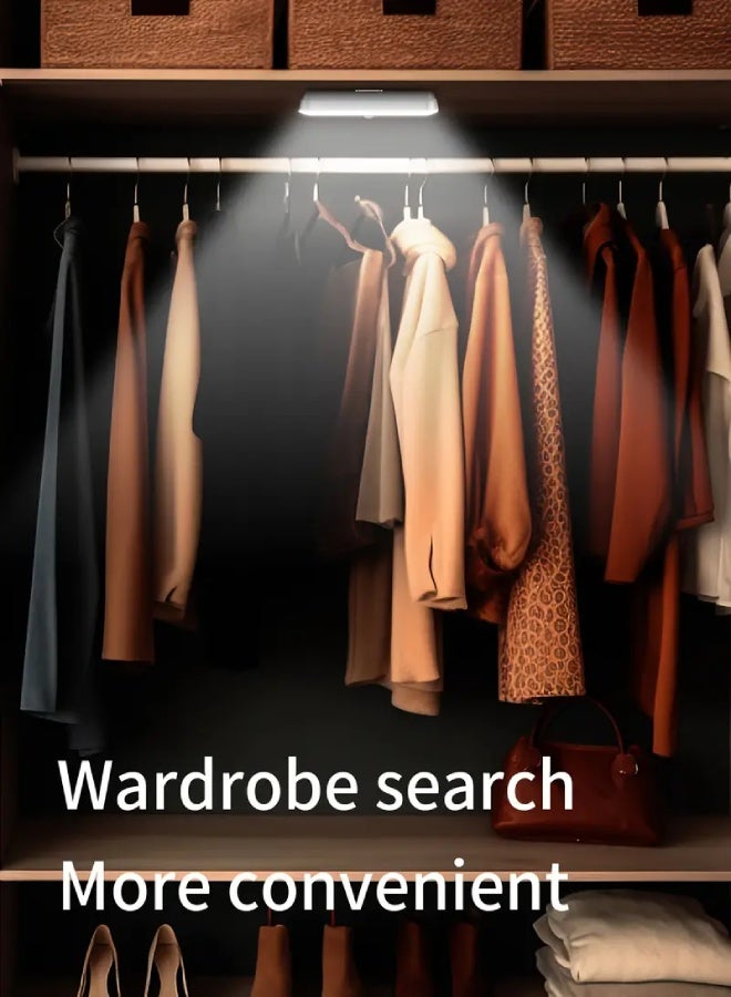 ارواق ضوء ليلي ذكي LED بمستشعر حركة – قابل لإعادة الشحن عبر USB، قابل لتعديل الإضاءة، تثبيت مغناطيسي، كشف بزاوية واسعة 120° | مثالي لغرف النوم، الممرات، الخزائن، والحمامات - Image 2