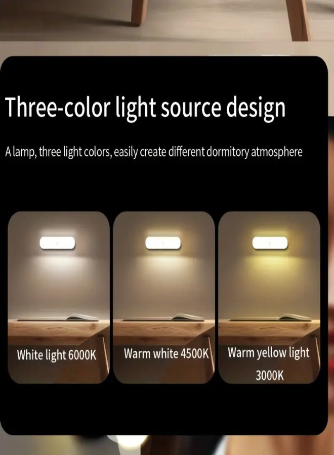 ارواق ضوء ليلي ذكي LED بمستشعر حركة – قابل لإعادة الشحن عبر USB، قابل لتعديل الإضاءة، تثبيت مغناطيسي، كشف بزاوية واسعة 120° | مثالي لغرف النوم، الممرات، الخزائن، والحمامات - Image 4