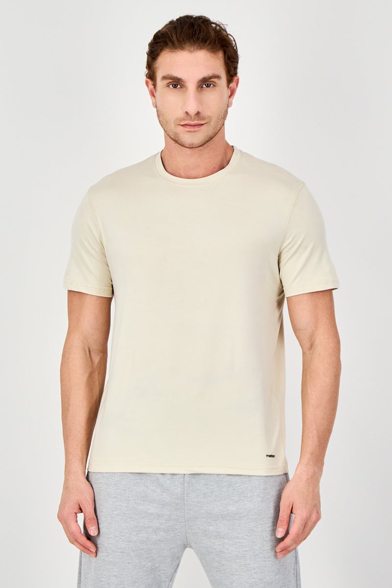 MOTION Men 2 Pieces Sportswear Fit Short Sleeve Outdoor T-Shirt, Multicolor - Image 4