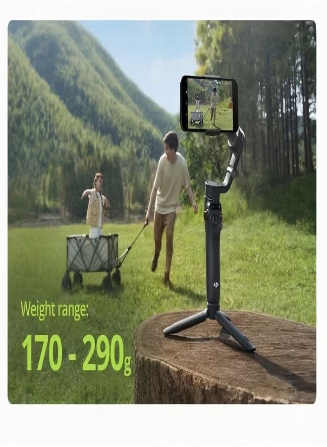 dji - Osmo Mobile 6 Smartphone Gimbal Stabilizer Black - Image 1