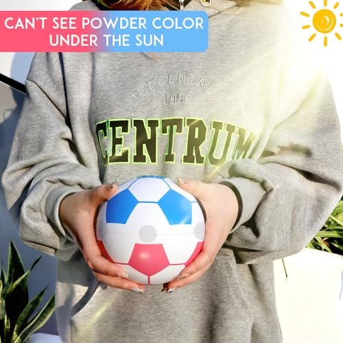 Heboland Gender Reveal Soccer Ball with Powder, Revelacion de Sexo de Bebe 2 Big Bags of Pink and Blue Gender Reveal Powder for Boy or Girl Baby Gender Reveal Ideas - Image 4