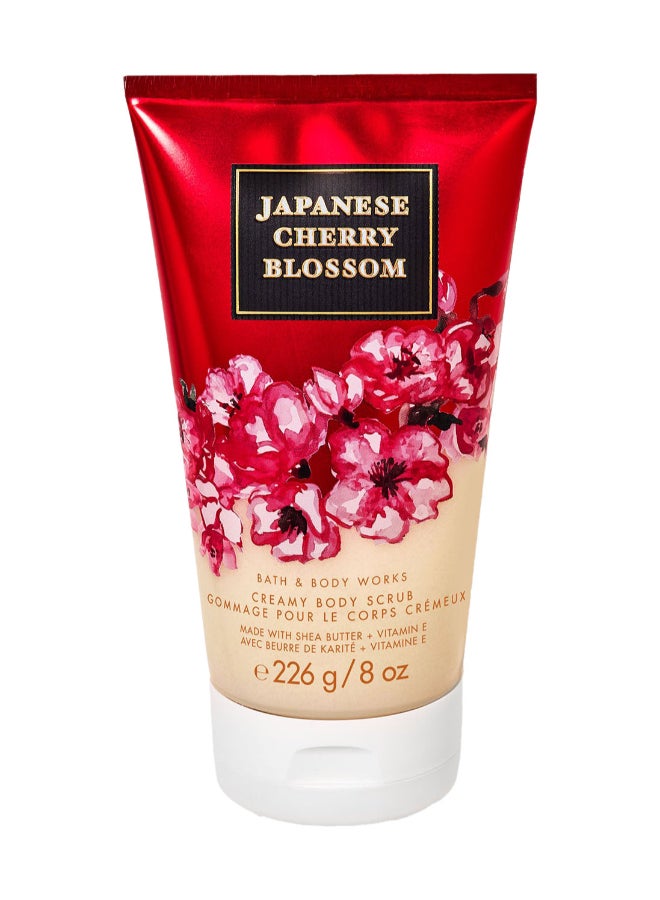 Bath & Body Works Japanese Cherry Blossom Creamy Body Scrub 