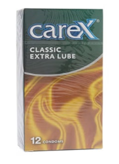 careX 12-Piece Classic Extra Lube Condom  - Image 2