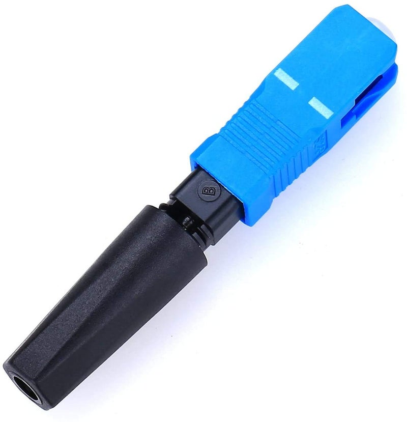 KELUSHI 100 pcs SC-UPC Fiber Optic Fast Connectors Quick Connector Single Mode FTTH SC Connector - Image 2