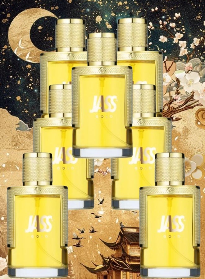 JASS 7 Pieces Jass Gold Perfume 100ML - Image 1
