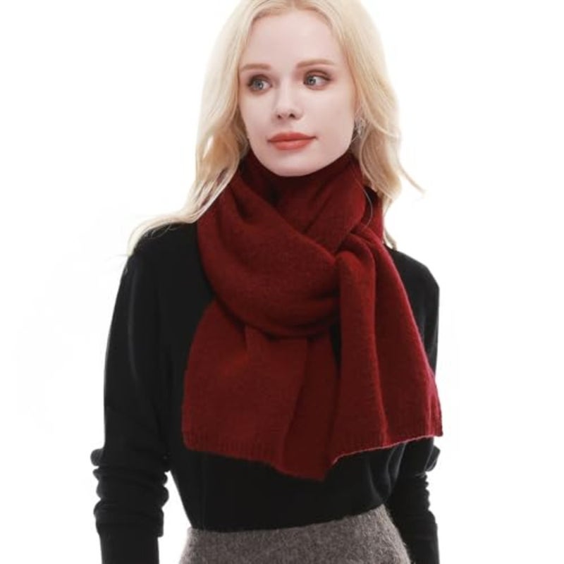 RIIQIICHY Scarf for Women Knit Scarves Winter Warm Scarf for Cold Weather - Image 5