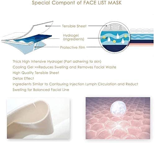 PIERCELL ENTERPRISE Piercell® Double Chin Reducer Women V Line Lifting Face Mask Chin Up Patch for Firming Tightening and Moisturizing Skin For Women - Image 2