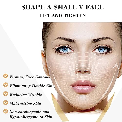 PIERCELL ENTERPRISE Piercell® Double Chin Reducer Women V Line Lifting Face Mask Chin Up Patch for Firming Tightening and Moisturizing Skin For Women - Image 3
