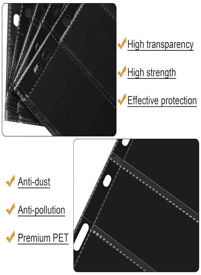 Lewano Stamp Pages for Stamp Album Binder, 10 Sheet (20 Page) 6 Rows Pages for Stamp Collectors, Professional Pack (6 Rows) (10 Sheet) - Image 3