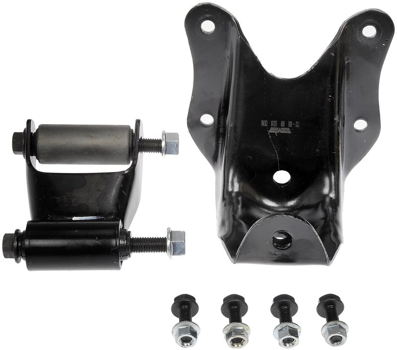 Dorman 722-101 Rear Leaf Spring Shackle and Bracket Kit Compatible with Select Ford Models