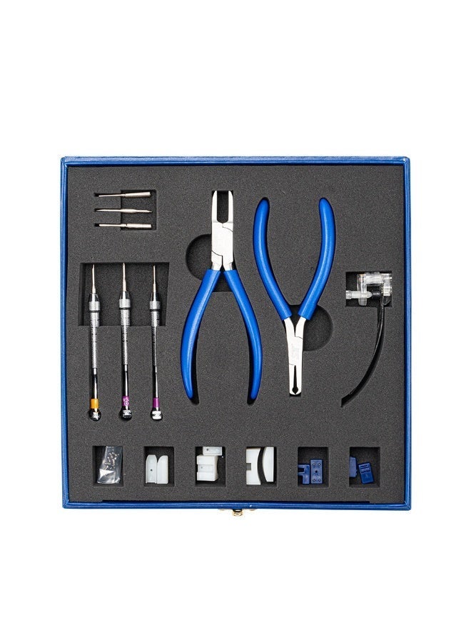 طقم إصلاح نظارات بدون إطار احترافي ST-B01D، زراديات ومفكات دقيقة - Image 5