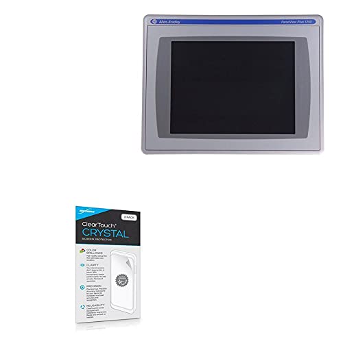BoxWave Screen Protector Compatible with Allen Bradley PanelView Plus 6 1250 - ClearTouch Crystal (2-Pack), HD Film Skin - Shields from Scratches - Image 1