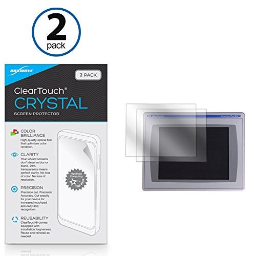 BoxWave Screen Protector Compatible with Allen Bradley PanelView Plus 6 1250 - ClearTouch Crystal (2-Pack), HD Film Skin - Shields from Scratches - Image 2