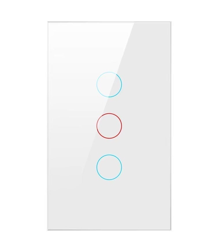 Tuya Smart Zigbee 3 Gang Light Touch Switch Works with Alexa and Google Home - Image 2