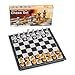 Black long Di fang Travel Folding Magnetic Chess Set 98 inches 25 Centimeters Folding and Portable Chess Board Games - Image 2