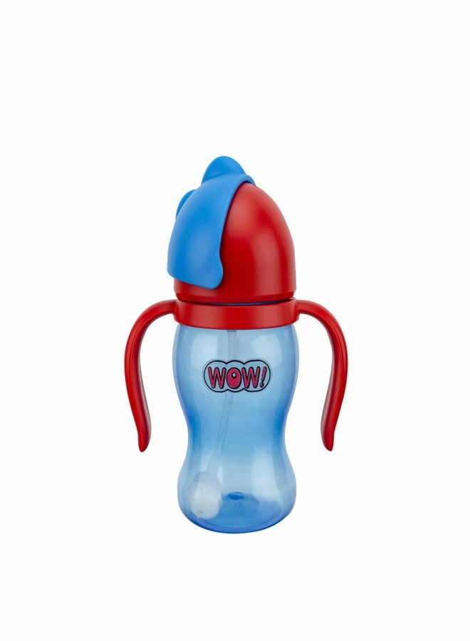 NVS KIDS Baby Spout Cup Sipper 180ml for Babies, Infants & Toddlers | Anti-Spill Sippy Cup with Soft Silicone Spout | BPA Free, Safe & Durable for Kids (Blue) - Image 1