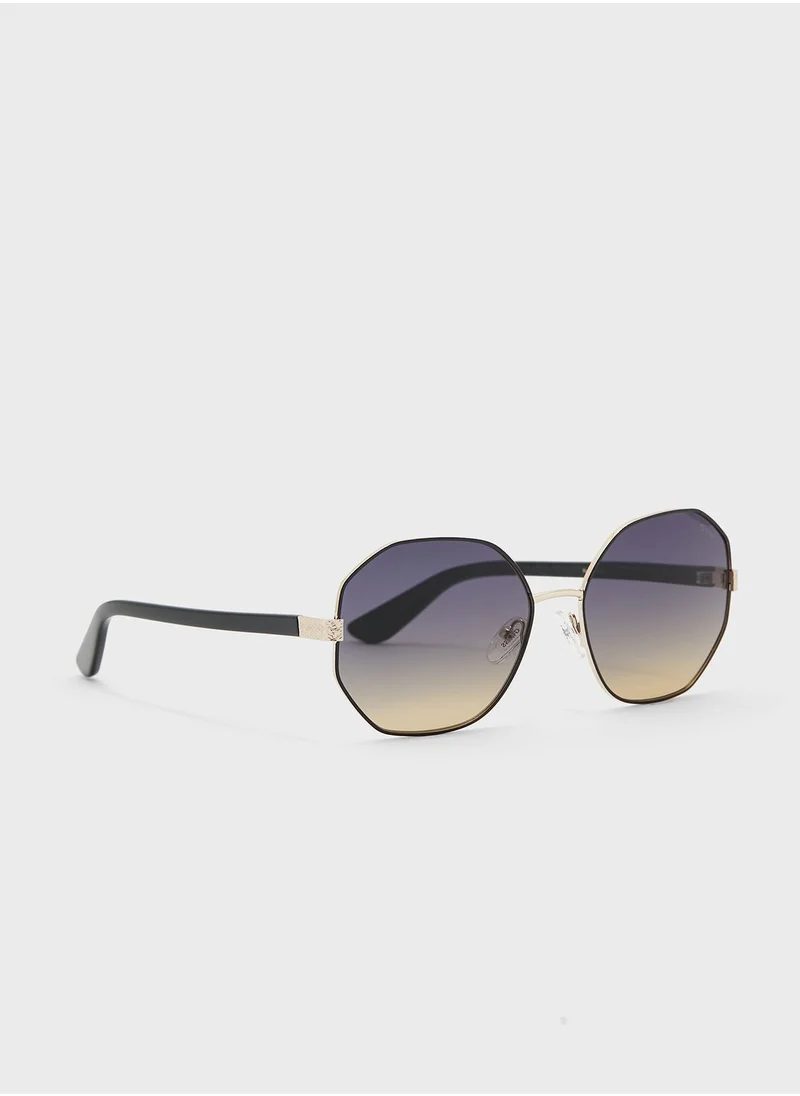 GUESS Metal Shaped Sunglasses