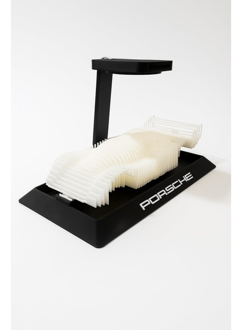 Porsche Race-Porsche 956 LED Night Light – Racing Legend Sculpture Lamp - Image 2