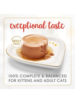 Fancy Feast Purina Fancy Feast Gravy Lovers Beef Feast Pate in Wet Cat Food Gravy - (Pack of 24) 3 oz. Cans  - Image 2