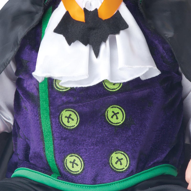 Fun World Baby Boys Count Cutie Vampire Infant-and-toddler-costumes, Black/Purple, Medium 12 - 18 Months US - Image 3