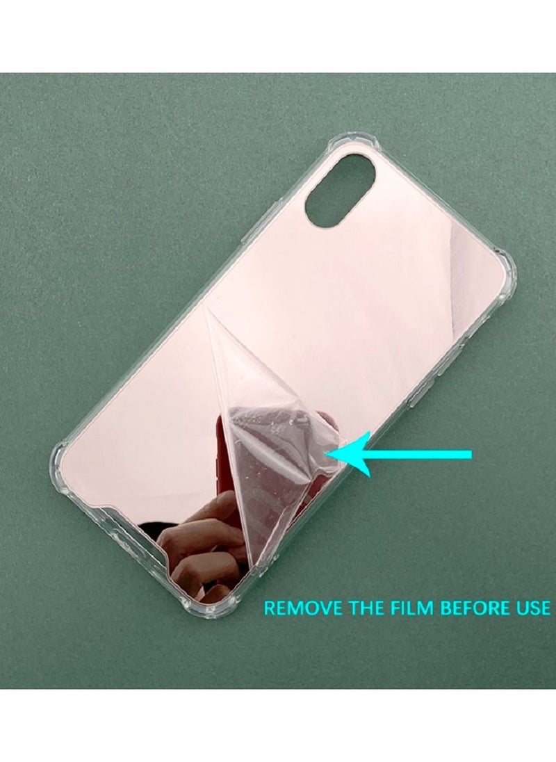 Plus101 Mobile Case Cover for Apple iPhone 14 Plus Shockproof Back Cover With Stylish Reflective Makeup Mirror  - Image 5