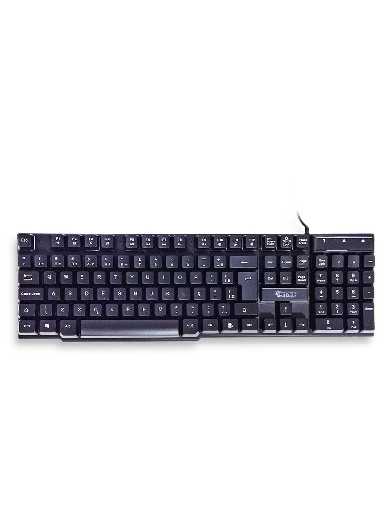 Generic - 4in1 Combo Backlit Gaming Mouse, Gaming Keyboard,  Gaming Mouse Pad, PC Computer Gaming Headset , RGB LED Backlit 104 Key Gaming Keyboard - Image 1