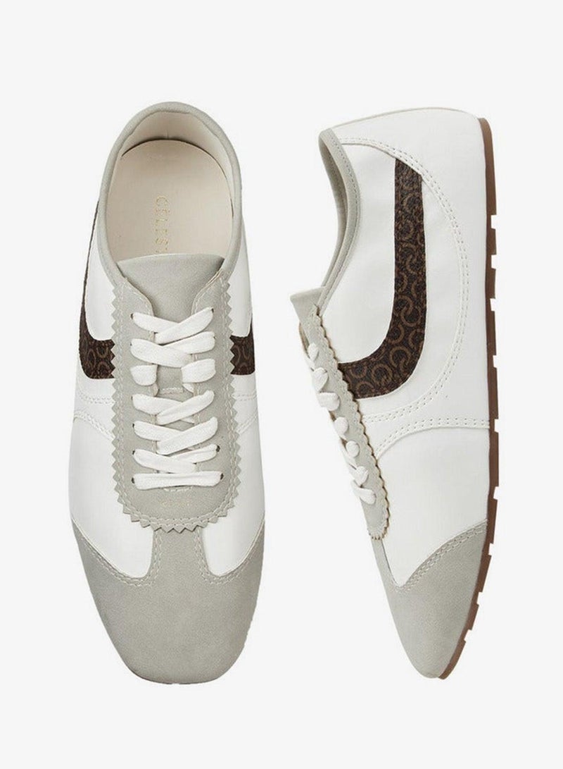 Celeste Women's Panelled Lace-Up Sneakers - Image 2