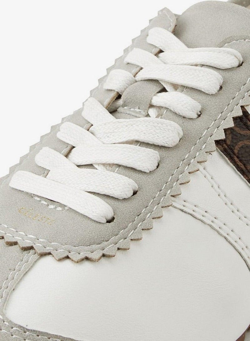 Celeste Women's Panelled Lace-Up Sneakers - Image 5