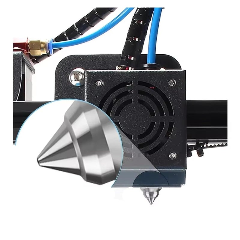 كريياليتي مجموعة فوهة سبيكة النحاس عالية السرعة 0.8 مم 3 قطع لـ إندر 3 V3 SE 5 S1 7 - Image 4