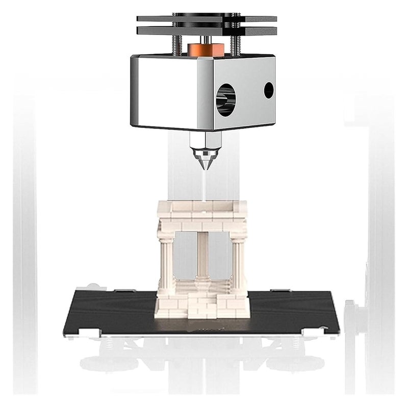 كريياليتي مجموعة فوهة سبيكة النحاس عالية السرعة 0.8 مم 3 قطع لـ إندر 3 V3 SE 5 S1 7 - Image 5