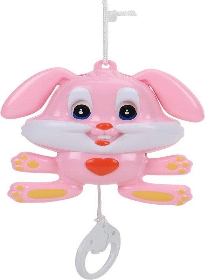 EUPHORIA Cradle Hanger Bell Musical Dancing Rabbit with Sweet Sound(Color and Design May Vary) - Image 1