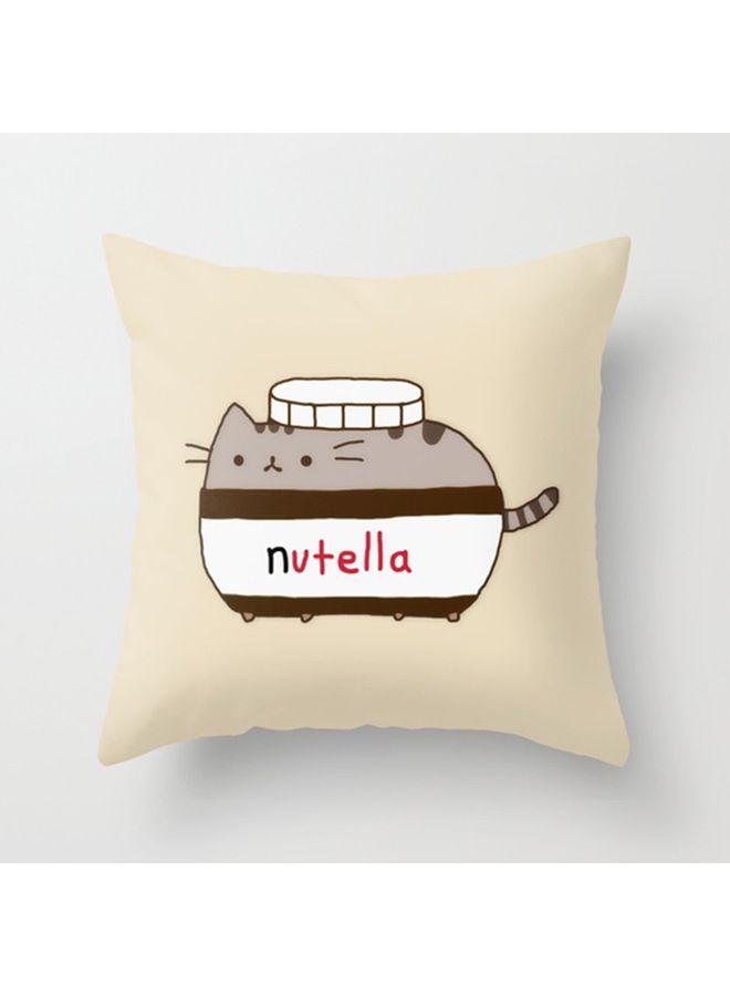 NIBEMINENT Simple Printed Cushion Cover Multicolour