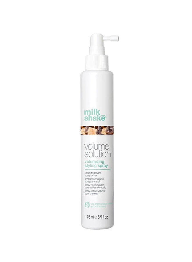 Milk Shake Volume Solution Styling Spray – Volumizing Hair Lotion for All Hair Types – Lightweight, Flexible Hold with Sugar Cane Derivatives, Milk Proteins & Organic Fruit Extracts for Long-Lasting Body & Shine, 175ml - Image 1