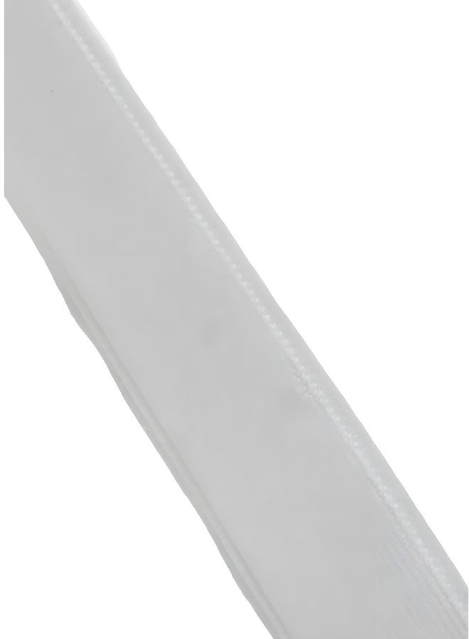 FINEWORLD Elastic 1 INCH[FW-ELTC-5]for Tailoring,Stitching,Sewing White Elastic for Kids Wear,Under wear,Swim wear,Household Covers,5 Meters 1 Inch,White[Pack of 1]. - Image 2