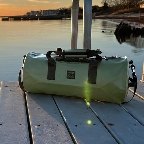 Rothco Waveguard Waterproof Duffle Bag Dry Storage Duffel Hiking Boating Kayaking Canoeing Travel Beach Sack Olive Drab - Image 3