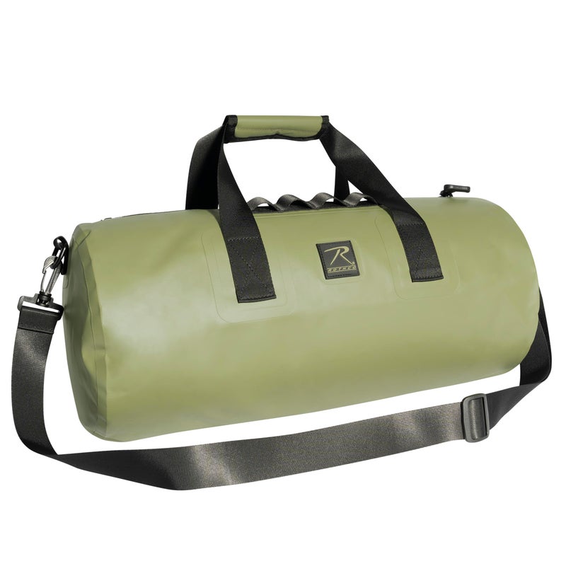 Rothco Waveguard Waterproof Duffle Bag Dry Storage Duffel Hiking Boating Kayaking Canoeing Travel Beach Sack Olive Drab - Image 2