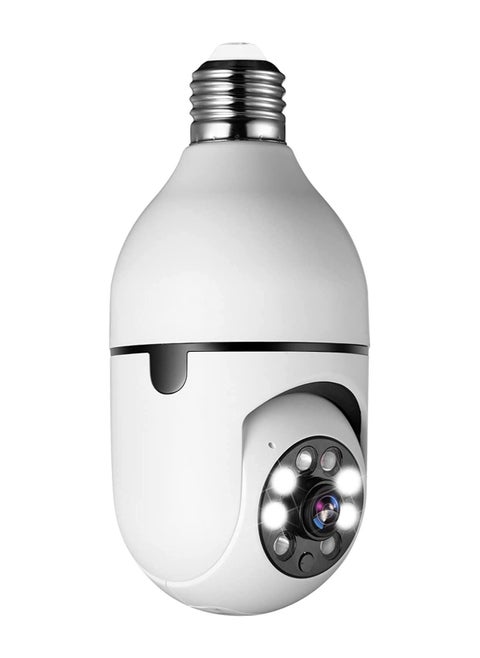 JOYWAY E27 Bulb Camera, 1080P Security Camera System with 2.4GHz WiFi, 360 Degree Wireless Home Surveillance Cameras, Night Vision, Two Way Audio, Smart Motion Detection