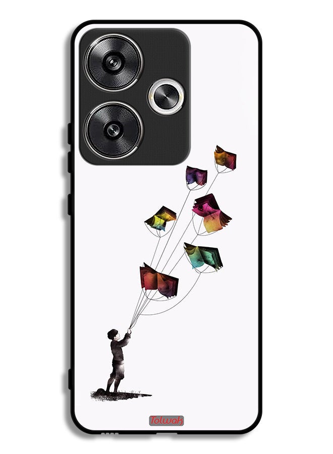 Tolwak Xiaomi Poco F6 5G Protective Case Cover Kites Of Book - Image 1