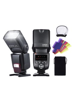ANDOER Pro Universal Camera Flash Speedlite On camera Flash Adjustable LED Fill Light with Color Filters Diffuser Hot Shoe Mount Replacement  - Image 1