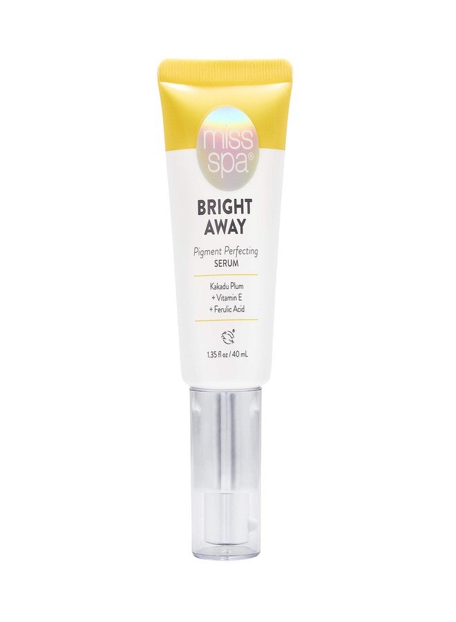 Miss Spa Bright Away Pigment Perfecting Smoothing Face Cream Serum for Women, Vitamin C, Antioxidant, 1.35 Oz. - Image 1