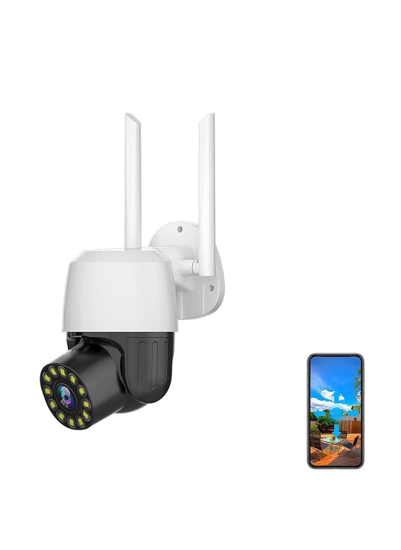 Crony - EC131 Full color night vision 1.5 inch ball machines 4X Camera WiFi Camera AI Human Detection Audio 1080P Wireless Security CCTV Cameras - Image 1